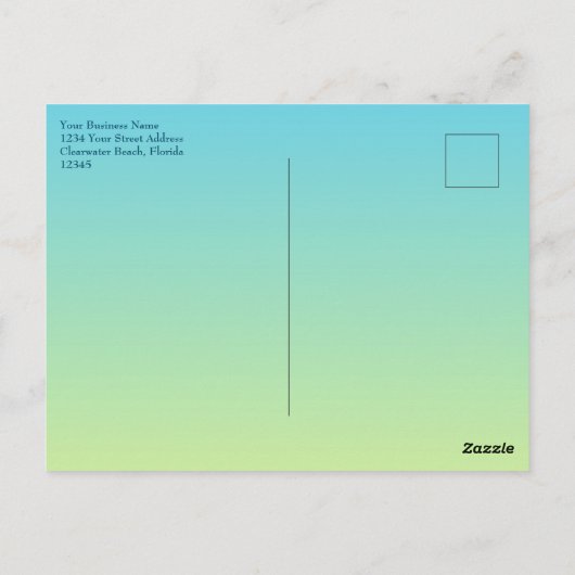 HVAC夏時間 ポストカード (裏面)