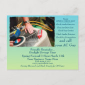 HVAC夏時間 ポストカード (正面)