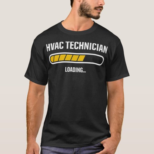 HVAC技術のトレーニング負荷技術者 Tシャツ (正面)