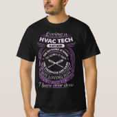 HVAC技術を愛することは懸命ではない Tシャツ (正面)
