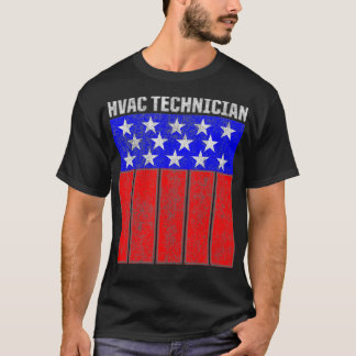 HVAC技術者によるHVACテクおもしろいテックの指示 Tシャツ