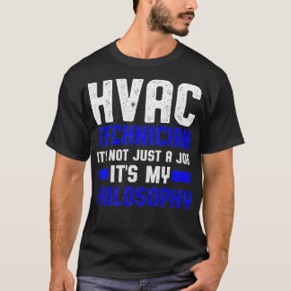 HVAC技術者のおもしろい職務HVAC技術  Tシャツ