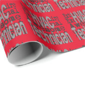 HVAC技術者の非常勤 ラッピングペーパー (ロールコーナー)