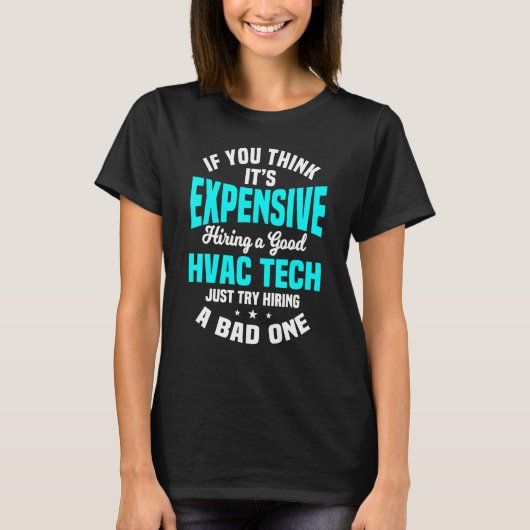 Hvac技術者サービスHvacrテクノロジ整備士のインストール Tシャツ (正面)