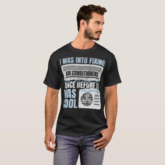 HVAC技術者シャおもしろいツHVAC Tシャツメンギフト  Tシャツ (正面フル)