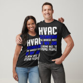 HVAC技術者パおもしろいーツHVAC技術_1  Tシャツ (ユニセックス)