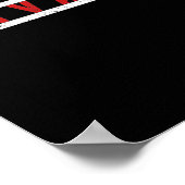 HVAC技術者メンズアメリカ国旗USAヴィンテージ ポスター (角)