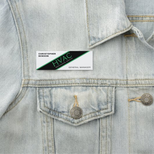 HVAC技術者 名札 (インサイチュ)