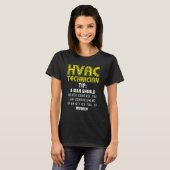 Hvac技術者Hvacテクノロジ_3 Tシャツ (正面フル)