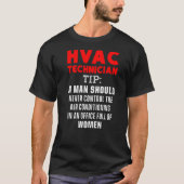 Hvac技術者Hvac Tech 12 Tシャツ (正面)
