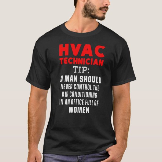 Hvac技術者Hvac Tech 12 Tシャツ (正面)