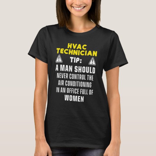 Hvac技術者Hvac Tech 1 Tシャツ (正面)