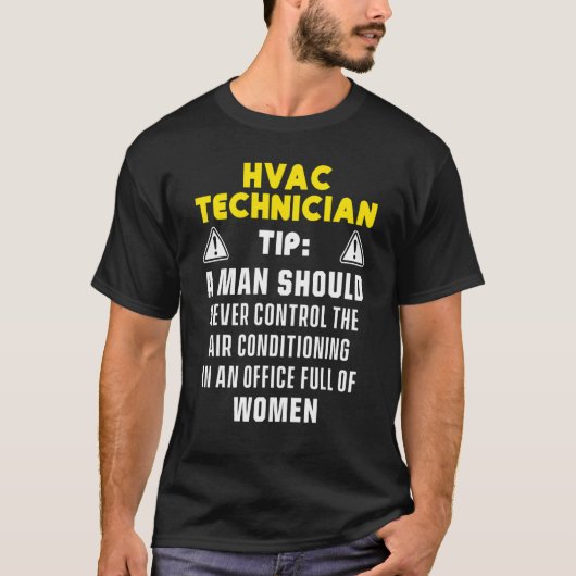 Hvac技術者Hvac Tech 1 Tシャツ (正面)