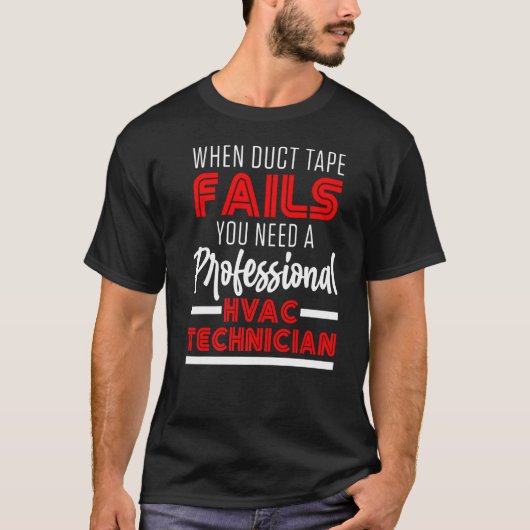 Hvac技術者Hvac Tech 5 Tシャツ (正面)