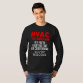 Hvac技術者Hvac Tech 6 Tシャツ (正面フル)