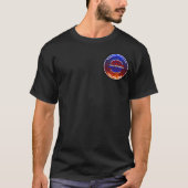 HVAC暖房とエアダーク Tシャツ (正面)