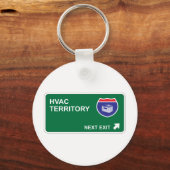 HVAC次の出口 キーホルダー (正面)