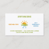 HVAC空調 名刺 (正面)