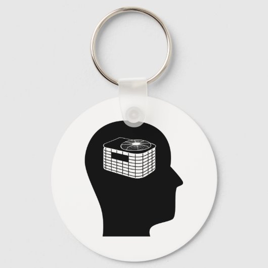 HVAC考えるについて キーホルダー (正面)