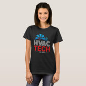 HVAC 2023 HVAC技術としての卒業証明 Tシャツ (正面フル)