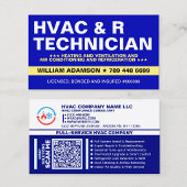 HVAC And Refrigeration Services | Technician 名刺