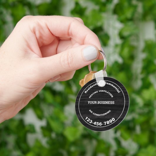 HVAC Heating and Air Conditioning キーホルダー (手)