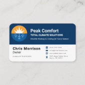 HVAC Heating Cooling 名刺 (正面)