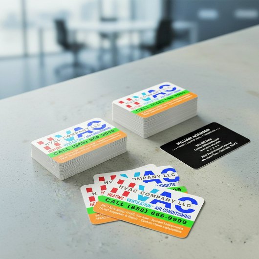 HVAC Heating, Ventilation & Air Conditioning - Pro 名刺