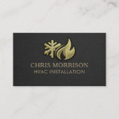 HVAC Installation Professional 名刺 (正面)