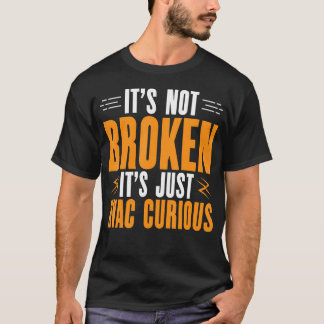 Hvac Just Hvac Curious 空調技術者向け Tシャツ