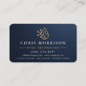 HVAC Metallic  名刺 (正面)