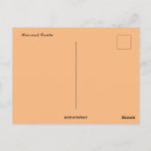 Hvarの海岸クロアチア ポストカード (裏面)