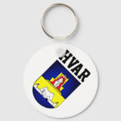 Hvarの紋章 – クロアチア キーホルダー (正面)