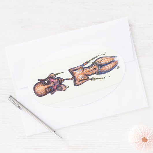 hvb nm 楕円形シール (封筒)