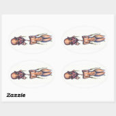 hvb nm 楕円形シール (シート)