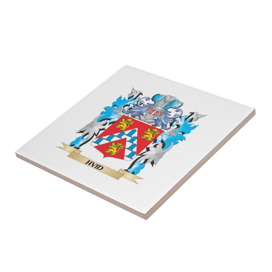 Hvidの紋章付き外衣-家紋 タイル (側面)