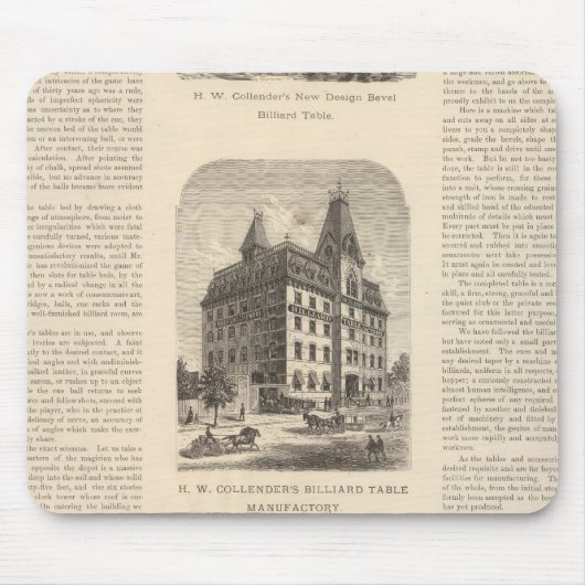 HWコレンダーBクレイシャーアンドソン マウスパッド (正面)