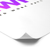 Hw Hard Work Pays Off Pastel Motivational  ポスター (角)