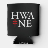 HWA-NE can cooler black 6/25 缶クーラー (正面)