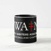 HWA-NE logo mug, black 6/25 マグカップ (中央)