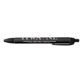 HWA-NE Logo Pen for events, black 6/25 黒ボールペン (ボトム)