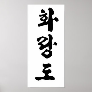 Hwa Rang Do Print ポスター