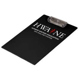 HWE-NE Black Clipboard for Events 6/25 クリップボード