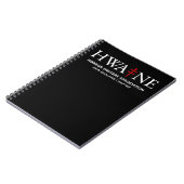 HWE-NE Black Notebook for Events 6/25 ノートブック (左側)