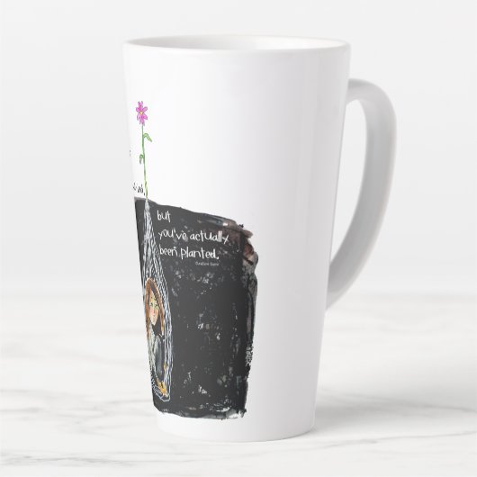 HWJあなたが植えられたラテマグ カフェラテマグ (右アングル)