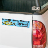 HWJD バンパーステッカー (トラック上)