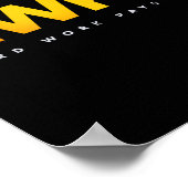 Hwpo Hard Work Pays Off Pastel Motivational  ポスター (角)