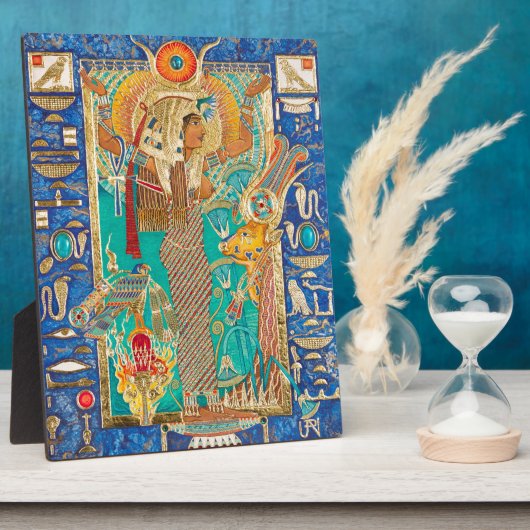 Hwt-Her (Hathor)、 フォトプラーク (側面)