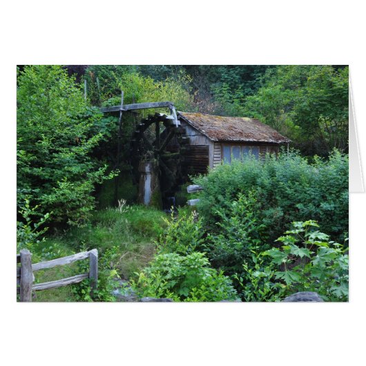 Hwy 106, WA上のダービーウォーターホイール (正面横)