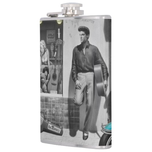 HWY 51の銀2 フラスク (左)